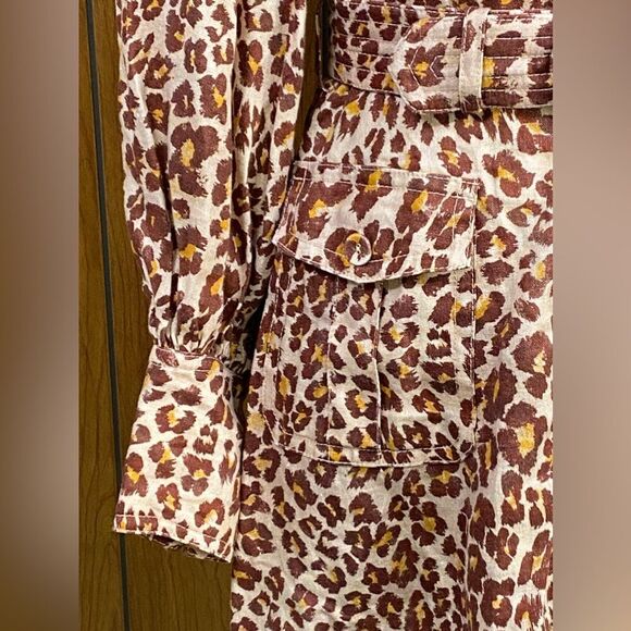 Zimmermann Resistance Safari Shirt Dress size 1/us size 6 - Picture 7 of 10